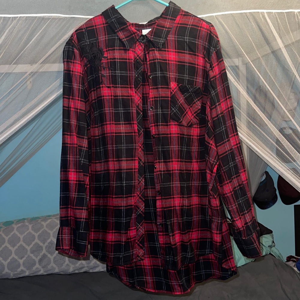 Terra & Sky Rose Flannel
